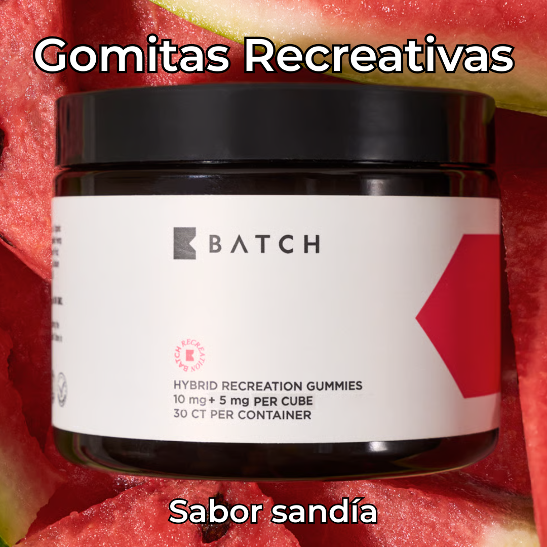 Gomitas Recreativas sabor Sandía - BATCH