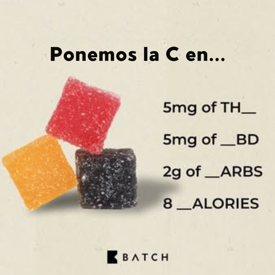 Gomitas Recreativas sabor Sandía - BATCH